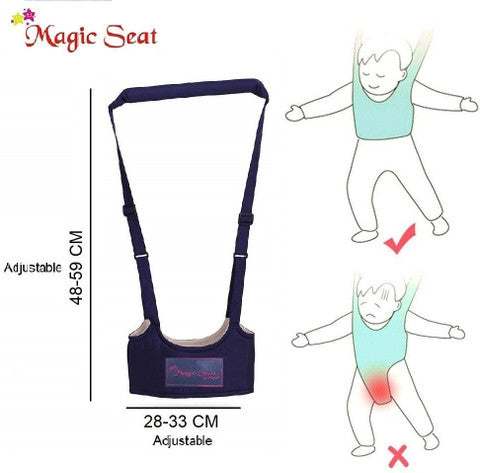 Baby walker assistant belt