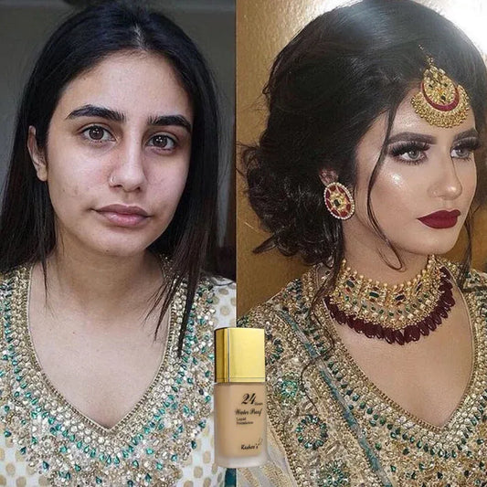 Kashee 24 Hours Waterproof Foundation