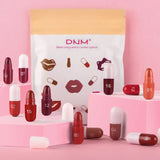 KS-One 18-Color Capsule Lipstick Set – Silky Smooth Matte Finish Mini Lipstick Pods (Travel Size & Portable)