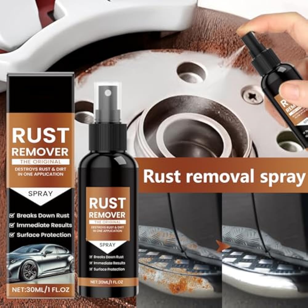 Rust remover spray for cars