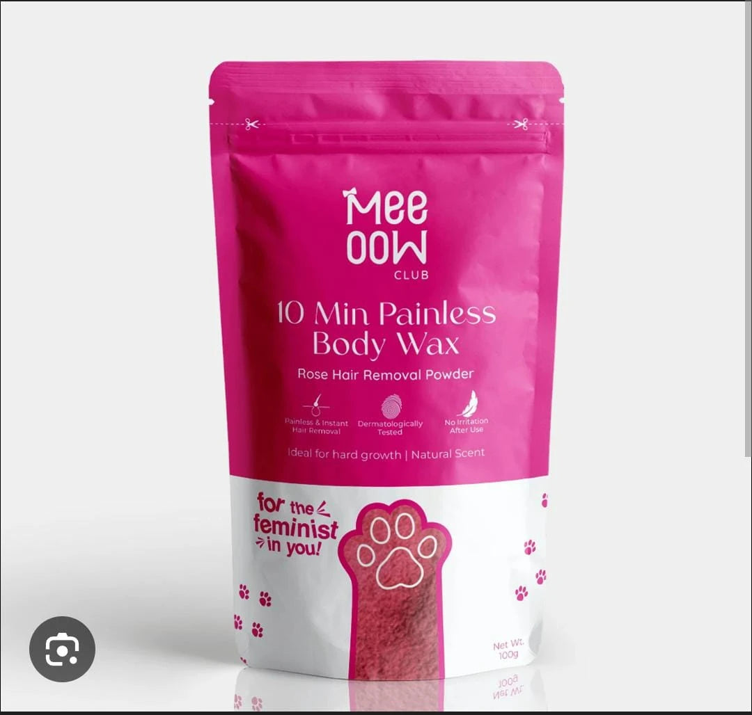 Meow Body Hair Removal Wax Powder