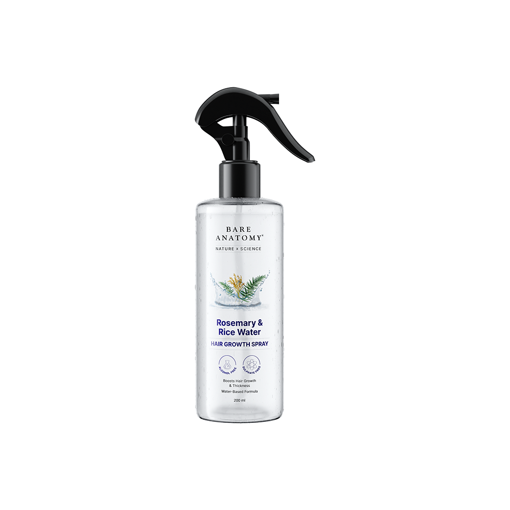 rosemary and rice water for hair spray