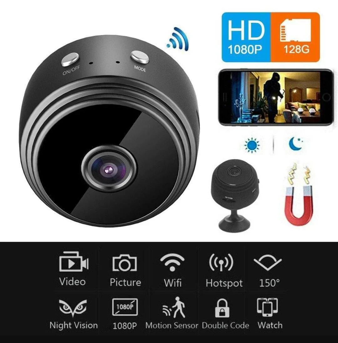 A9 Mini Wireless Security Camera 1080P HD - WIFI