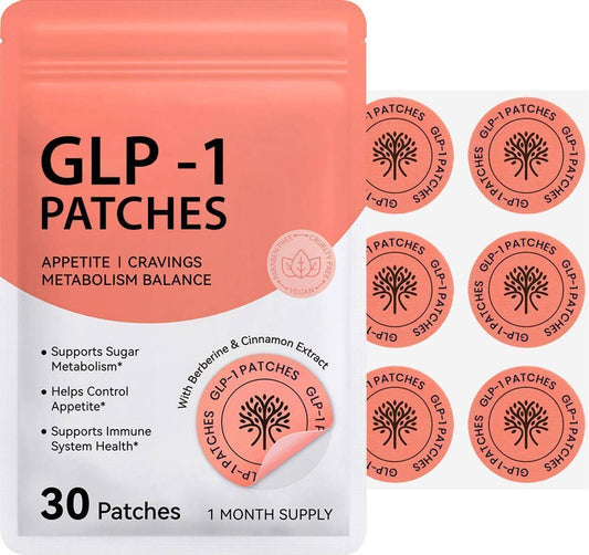 GLP-1 Patches, Natural Ingredients Patches, GLP-1 Patches for Women & Men