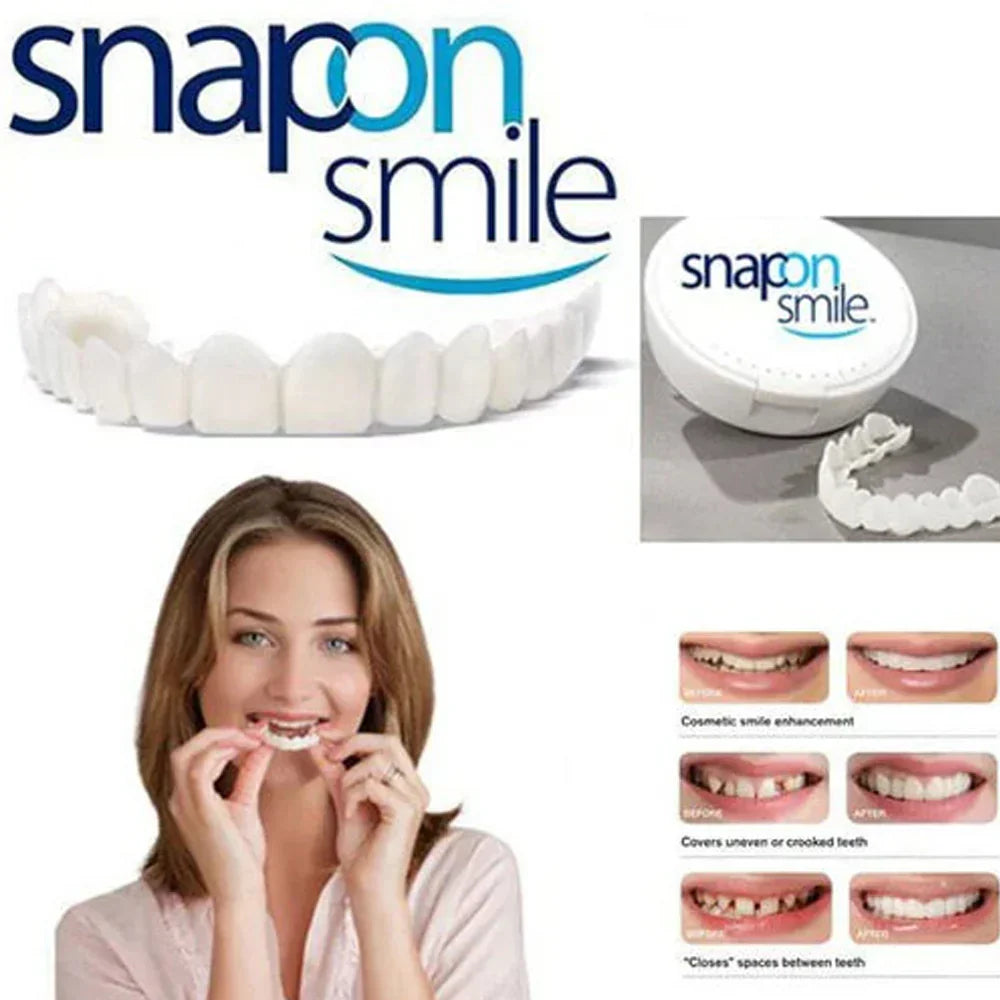 SNAP ON SMILE EASY DENTURES